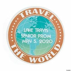 Cheap 🤩 World Traveler Personalized Stickers 🧨