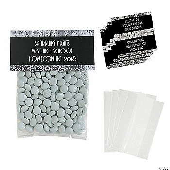 Flash Sale π 4" x 5 1/2" Personalized Sparkling Night Cellophane Treat Bags - 50 Pc. π€© 3 Flash Sale π 4" x 5 1/2" Personalized Sparkling Night Cellophane Treat Bags - 50 Pc. π€©