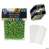 Best deal ⭐ 4" x 5 1/2" Personalized Awesome 80s Cellophane Treat Bags - 50 Pc. 🤩 -Party Favors by Grand Events Sales 13766119