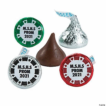 Discount 🛒 Personalized Casino Hershey’s® Kisses® Stickers - 60 Pc. 🌟 3 Discount 🛒 Personalized Casino Hershey’s® Kisses® Stickers - 60 Pc. 🌟