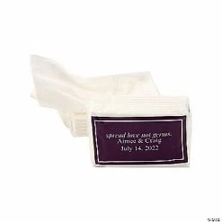 Cheap 🔥 Personalized Open Text Tissue Packs - 10 Pc. 👍