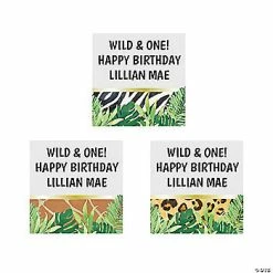 Coupon 🧨 Personalized Safari Favor Stickers 🥰
