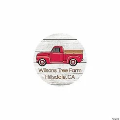 Coupon 🎁 Personalized Vintage Truck Favor Stickers ❤️