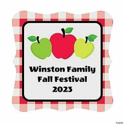 Wholesale 🎁 Personalized Apple Orchard Favor Stickers 🤩