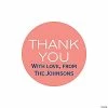 Budget 🌟 Personalized Thank You Stickers - 40 Pc. 🎉 -Party Favors by Grand Events Sales 14094717