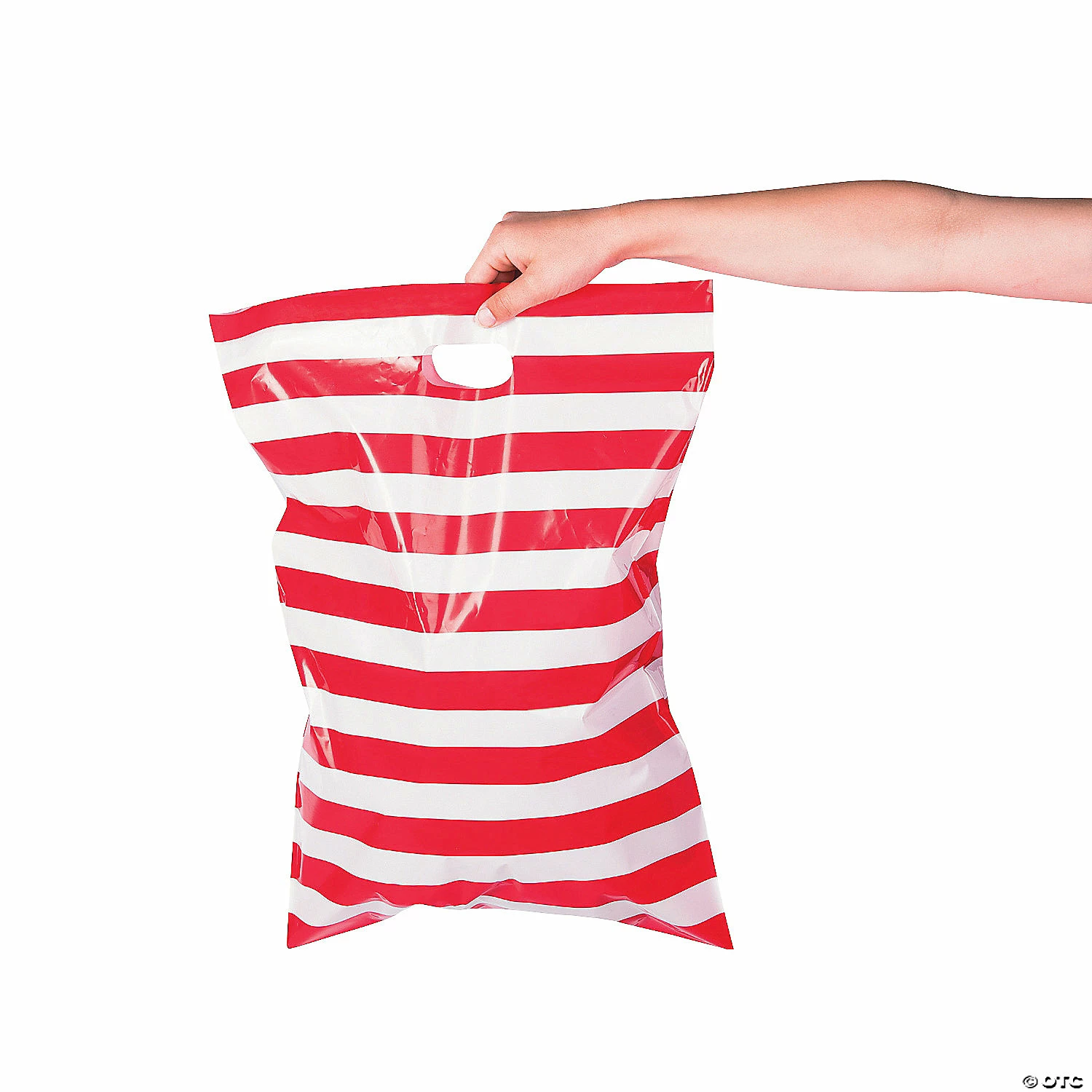 Brand new β¨ 17" x 12" Red & White Striped Plastic Treat Bags - 50 Pc. π― 6 Brand new β¨ 17" x 12" Red & White Striped Plastic Treat Bags - 50 Pc. π― - Image 4