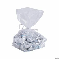 Outlet 😀 3" x 8" Small Clear Cellophane Treat Bags - 50 Pc. 🔥