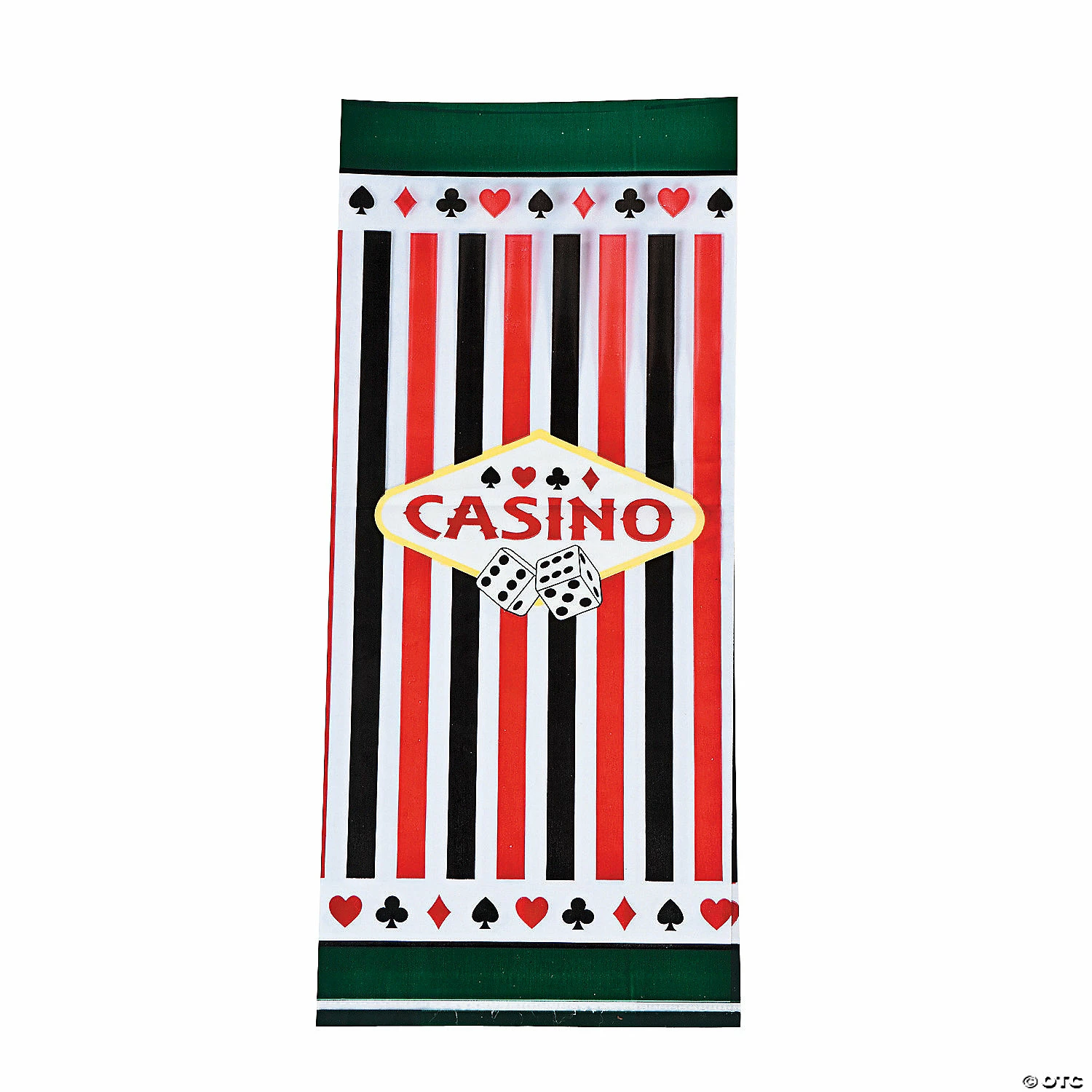 New β 5" x 11 1/2" Casino Cellophane Treat Bags - 12 Pc. π 5 New β 5" x 11 1/2" Casino Cellophane Treat Bags - 12 Pc. π - Image 3