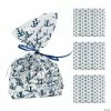 Best deal ⭐ 5" x 11 1/2" Nautical Print Cellophane Treat Bags - 12 Pc. 🌟 -Party Favors by Grand Events Sales 5 x 11 1 2 nautical print cellophane treat bags 12 pc 3 8463