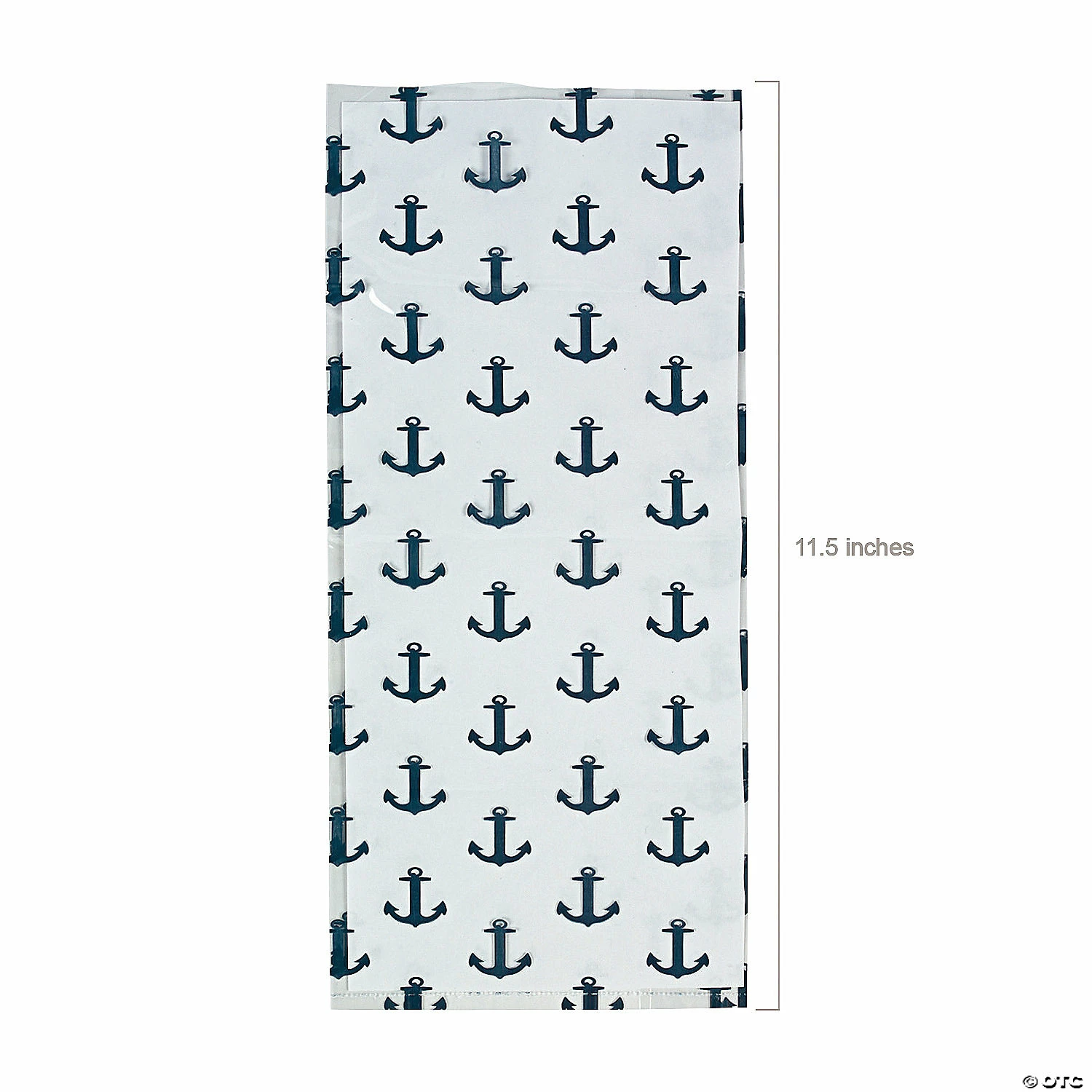 Best deal β 5" x 11 1/2" Nautical Print Cellophane Treat Bags - 12 Pc. π 4 Best deal β 5" x 11 1/2" Nautical Print Cellophane Treat Bags - 12 Pc. π - Image 2