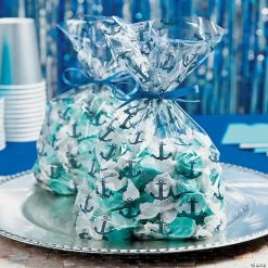 Best deal β 5" x 11 1/2" Nautical Print Cellophane Treat Bags - 12 Pc. π 7 Best deal β 5" x 11 1/2" Nautical Print Cellophane Treat Bags - 12 Pc. π -Party Favors by Grand Events Sales 5 x 11 1 2 nautical print cellophane treat bags 12 pc 3 8463 a02