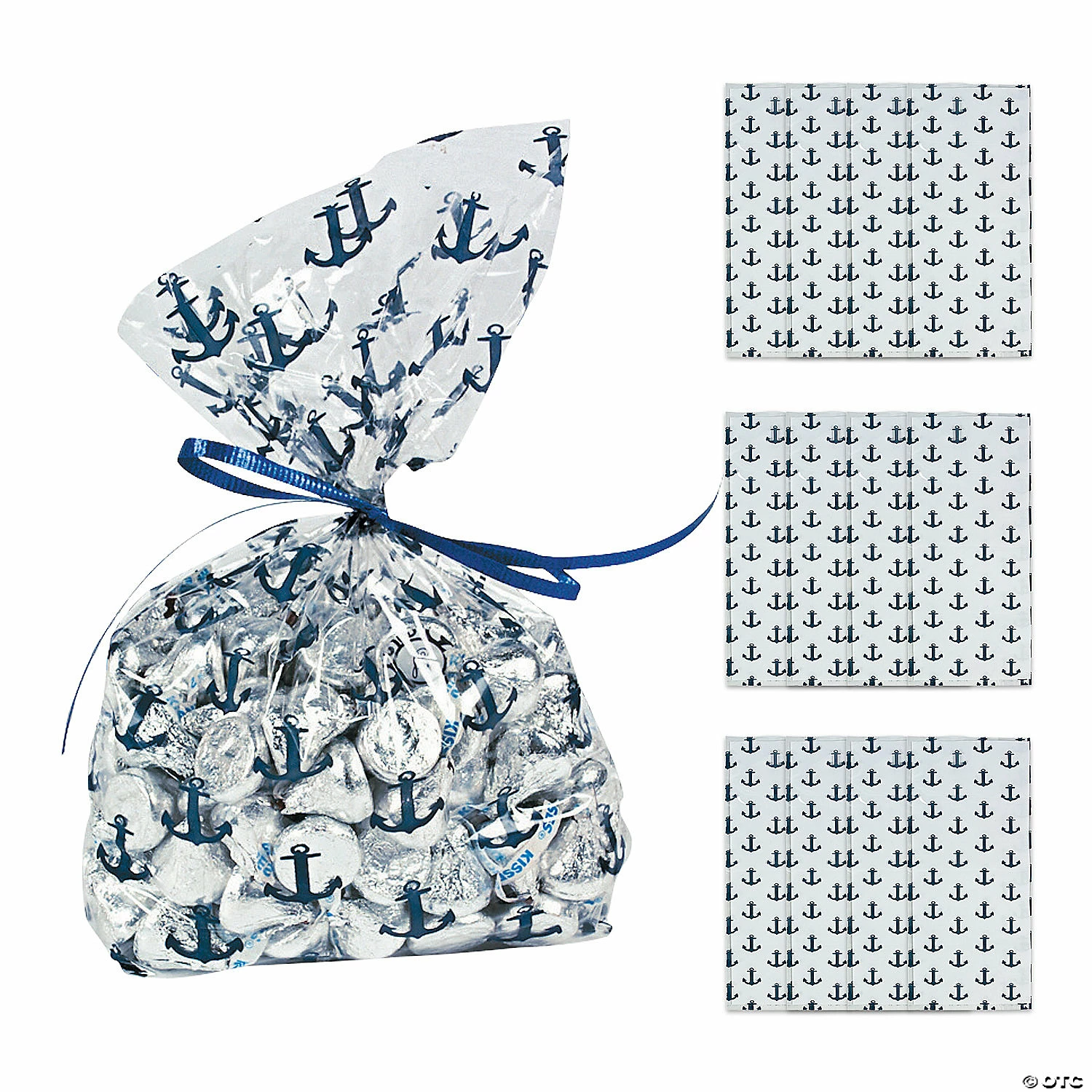 Best deal β 5" x 11 1/2" Nautical Print Cellophane Treat Bags - 12 Pc. π 3 Best deal β 5" x 11 1/2" Nautical Print Cellophane Treat Bags - 12 Pc. π