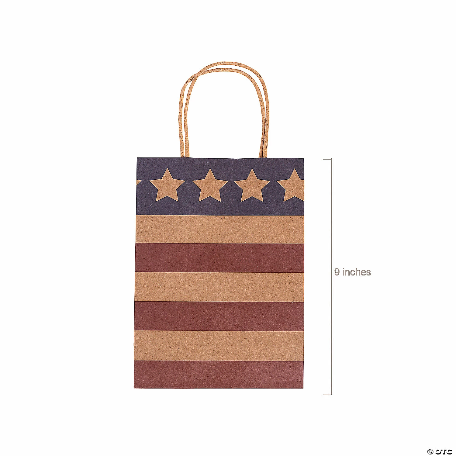 Deals ✔️ 6 1/2" x 9" Medium Americana Kraft Paper Gift Bags - 12 Pc. ✨ 4 Deals ✔️ 6 1/2" x 9" Medium Americana Kraft Paper Gift Bags - 12 Pc. ✨ - Image 2