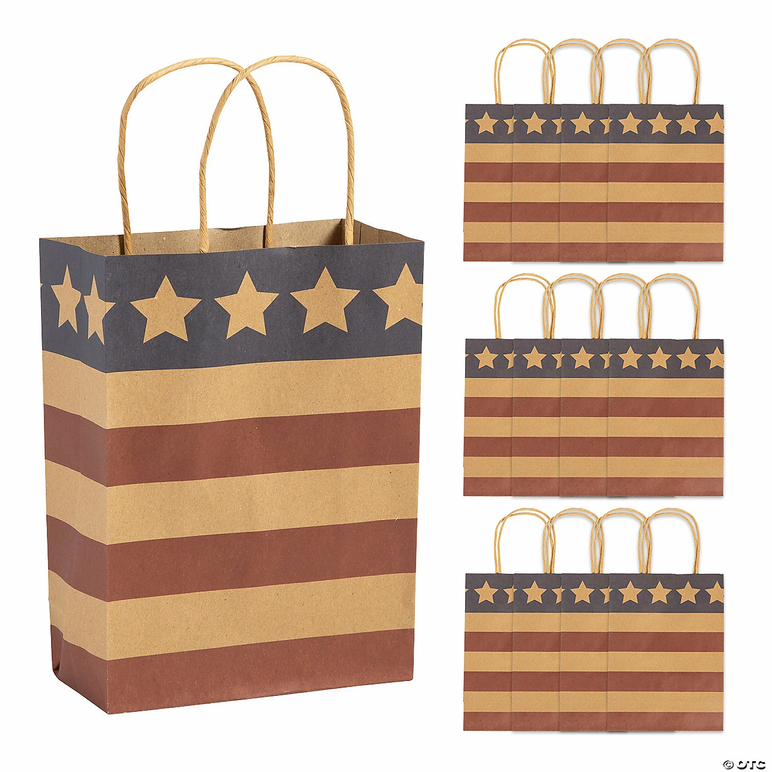 Deals ✔️ 6 1/2" x 9" Medium Americana Kraft Paper Gift Bags - 12 Pc. ✨ 3 Deals ✔️ 6 1/2" x 9" Medium Americana Kraft Paper Gift Bags - 12 Pc. ✨
