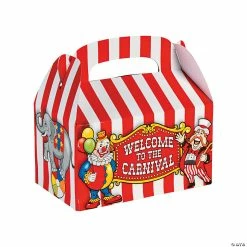Outlet ๐ Big Top Favor Boxes - 12 Pc. โจ