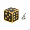 Flash Sale 🧨 Black & Gold Dice Favor Boxes 😉 -Party Favors by Grand Events Sales black and gold dice favor boxes13943266