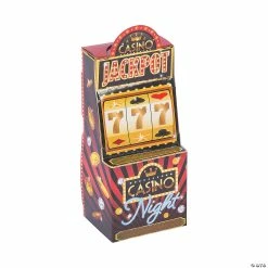 Hot Sale 🎁 Casino Night Slot Machine Favor Boxes - 12 Pc. 😍