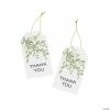 Best Sale 😍 Floral Thank You Favor Tags - 24 Pc. 😍 -Party Favors by Grand Events Sales floral thank you favor tags 24 pc 13963310