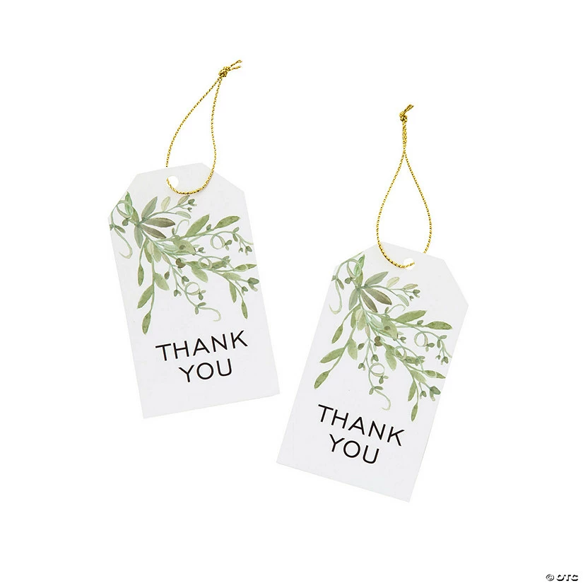 Best Sale 😍 Floral Thank You Favor Tags - 24 Pc. 😍