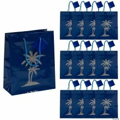 Hot Sale 🎉 Medium Luau Gift Bags with Tags - 12 Pc. 😉