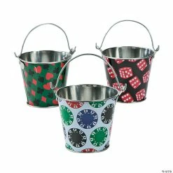 Brand new 😉 Mini Casino Pails - 12 Pc. 💯