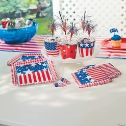Deals ⌛ Mini Patriotic Pails - 12 Pc. 👏 -Party Favors by Grand Events Sales mini patriotic pails 12 pc 35 766 a03