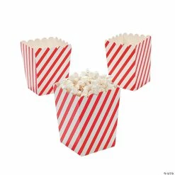 Top 10 🎉 Mini Striped Popcorn Boxes - 24 Pc. 🥰
